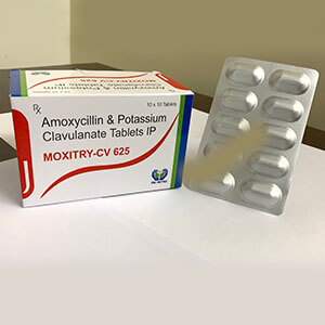 Moxitry CV 625 Tablet